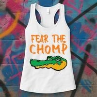 Florida Fear The Chomp Gator Women's Tank Top thumb 3