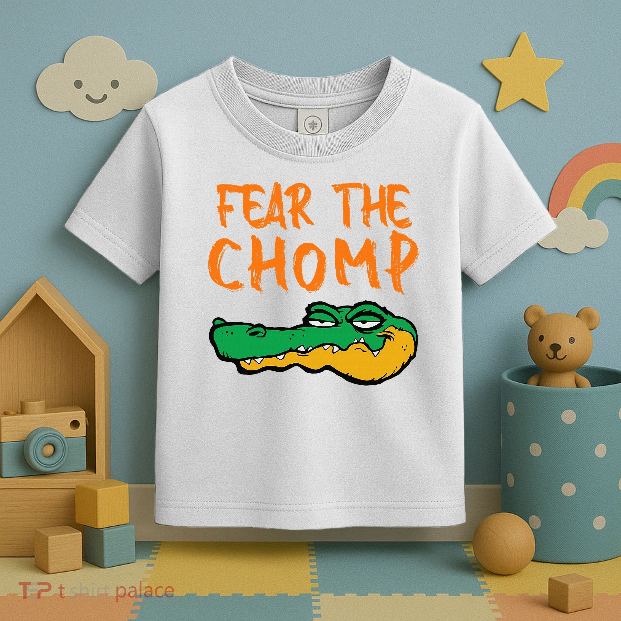 Florida Fear The Chomp Gator Toddler T-Shirt