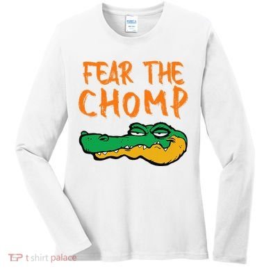 Florida Fear The Chomp Gator Women's Long Sleeve Shirt