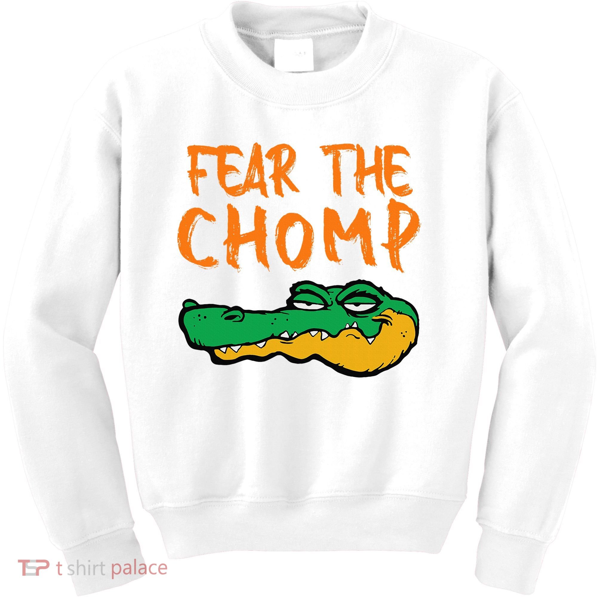 Florida Fear The Chomp Gator Kids Sweatshirt