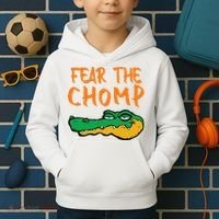 Florida Fear The Chomp Gator Kids Hoodie thumb 2