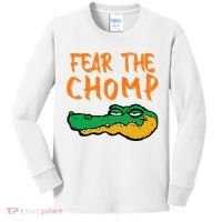 Florida Fear The Chomp Gator Kids Long Sleeve Shirt thumb 0