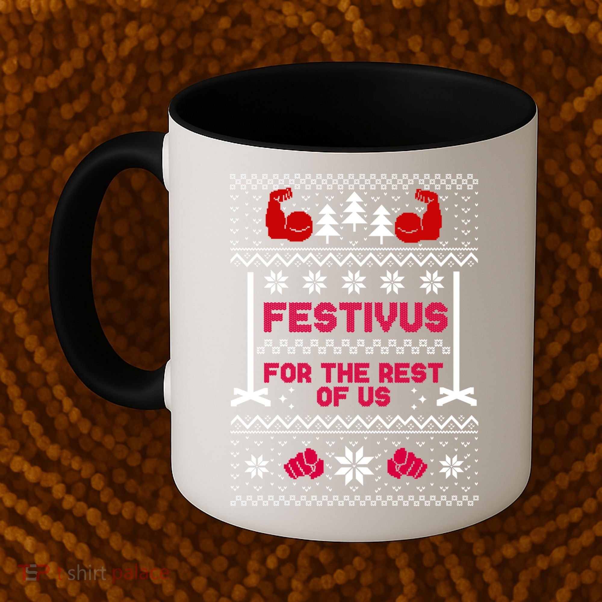 Festivus For The Rest Of Us Christmas Sweater Classic Coffee Mug