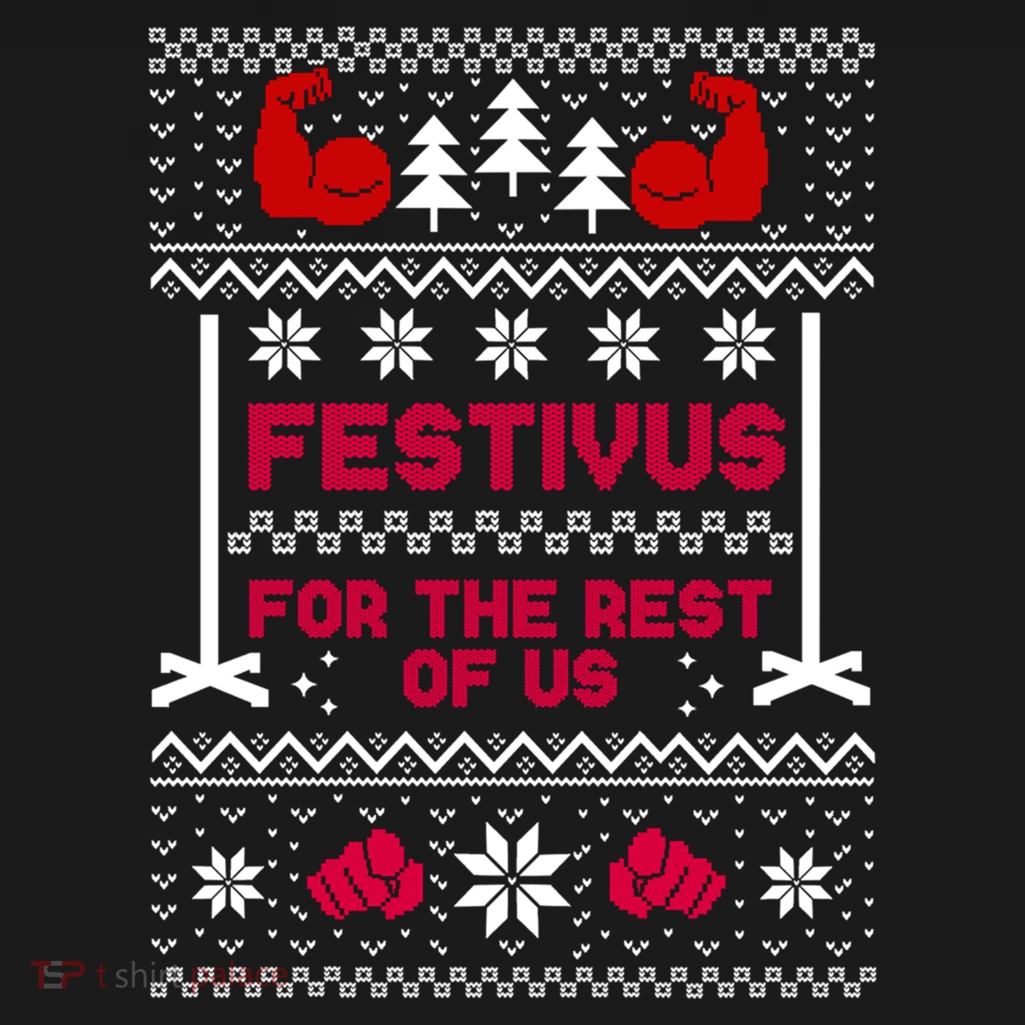 Festivus For The Rest Of Us Christmas Sweater Classic Coaster