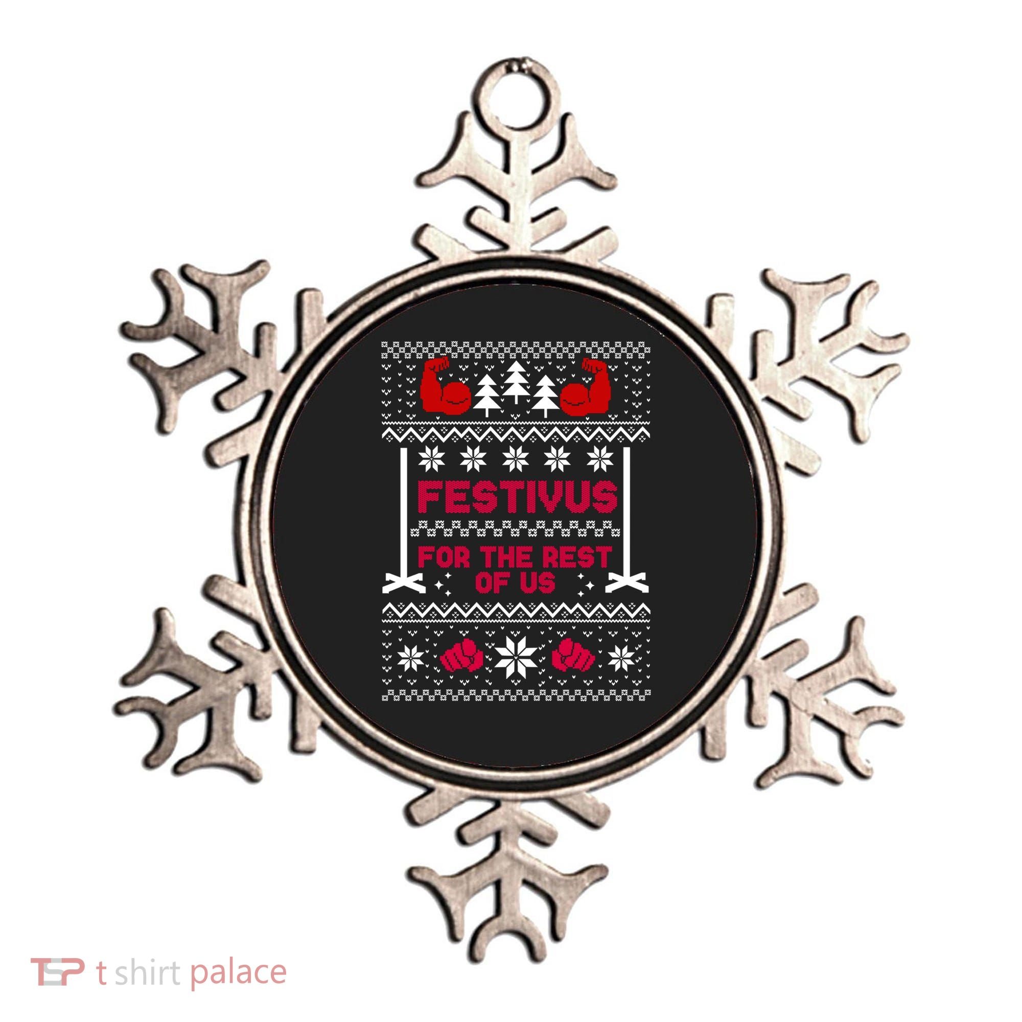 Festivus For The Rest Of Us Christmas Sweater Classic Ornament