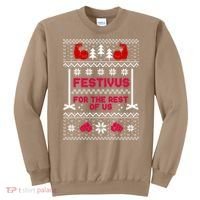 Festivus For The Rest Of Us Christmas Sweater Classic Sweatshirt thumb 0