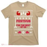 Festivus For The Rest Of Us Christmas Sweater Classic T-Shirt thumb 0