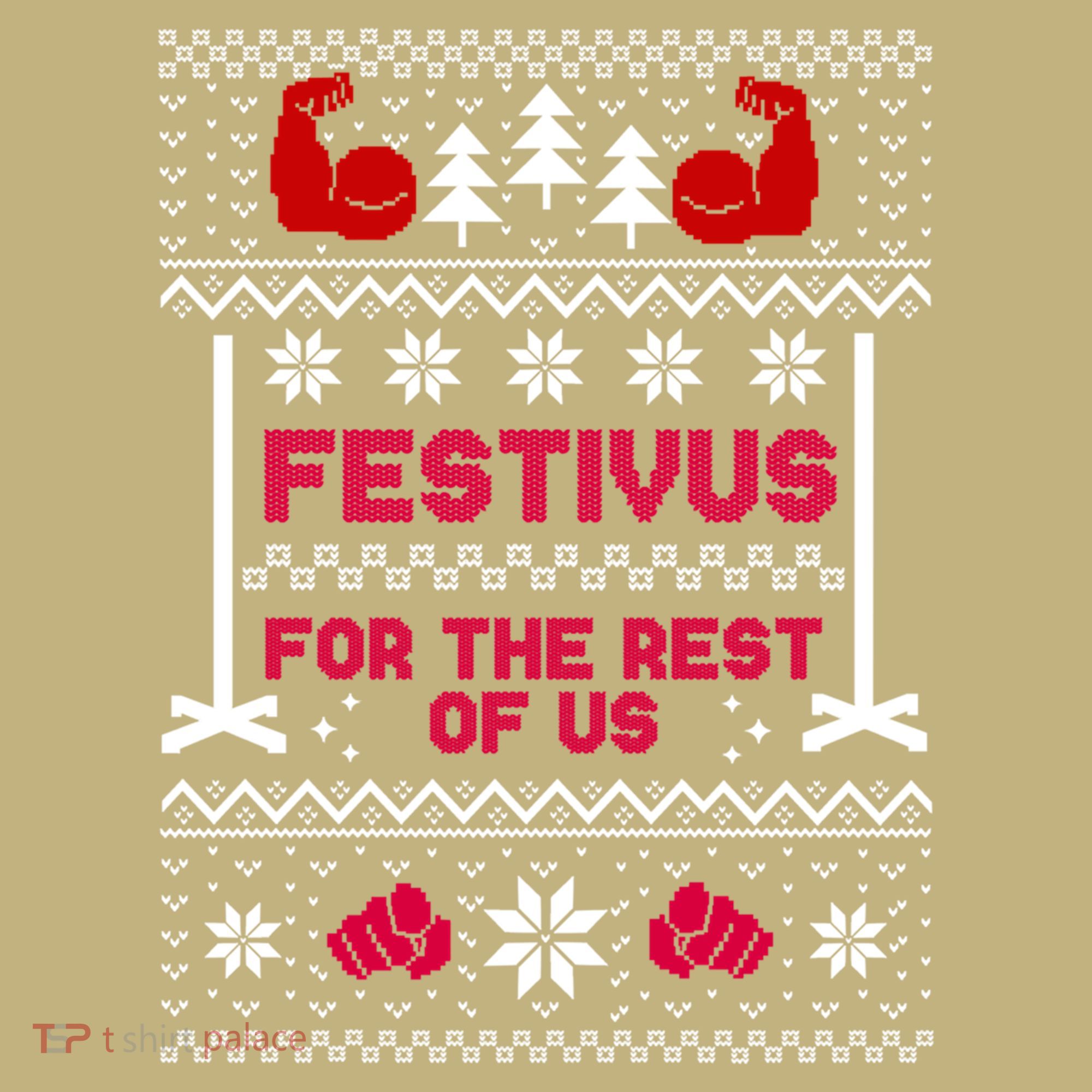 Festivus For The Rest Of Us Christmas Sweater Classic Button