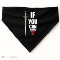 Funny Fantasy Tabletop RPG Gamer USA-Made Doggie Bandana thumb 0