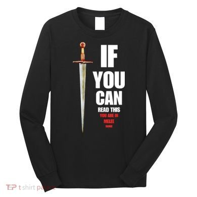 Funny Fantasy Tabletop RPG Gamer Long Sleeve Shirt