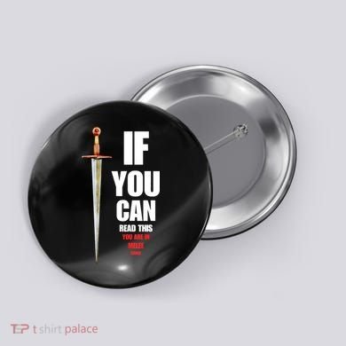Funny Fantasy Tabletop RPG Gamer Button