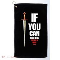 Funny Fantasy Tabletop RPG Gamer Golf Towel thumb 0