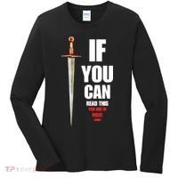 Funny Fantasy Tabletop RPG Gamer Women's Long Sleeve Shirt thumb 0