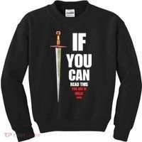 Funny Fantasy Tabletop RPG Gamer Kids Sweatshirt thumb 0