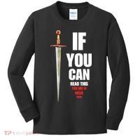 Funny Fantasy Tabletop RPG Gamer Kids Long Sleeve Shirt thumb 0
