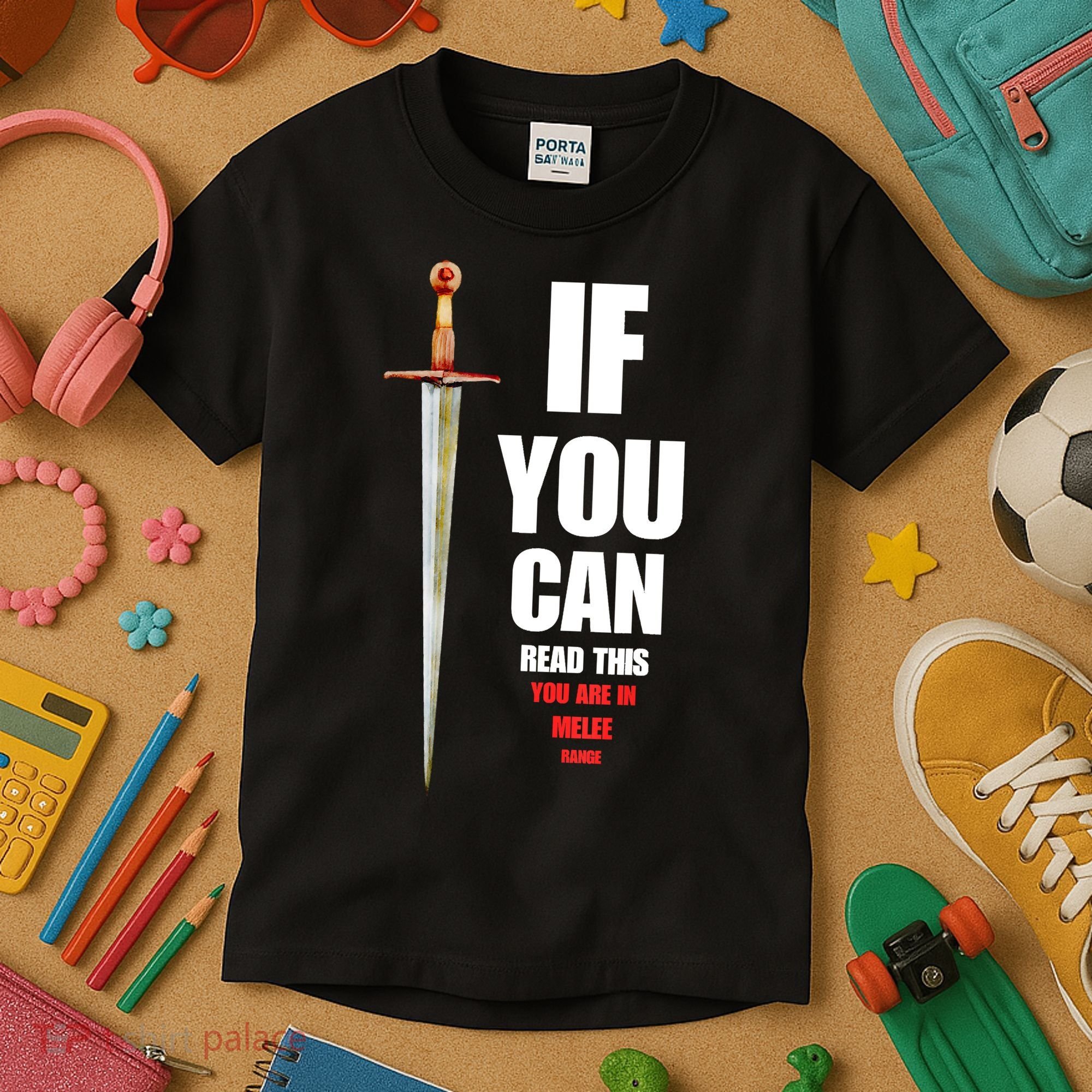 Funny Fantasy Tabletop RPG Gamer Kids T-Shirt