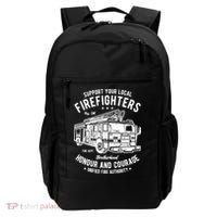 Support Your Local Fire Fighters Backpack thumb 0
