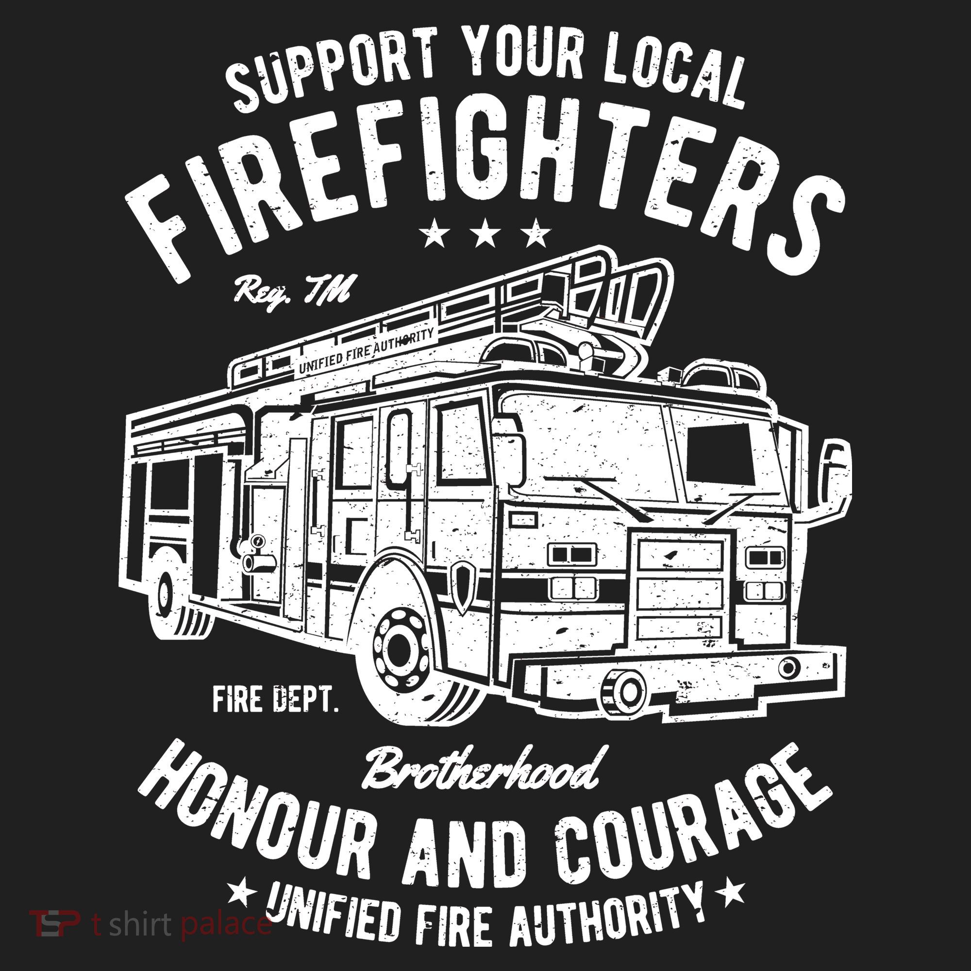 Support Your Local Fire Fighters Beanie