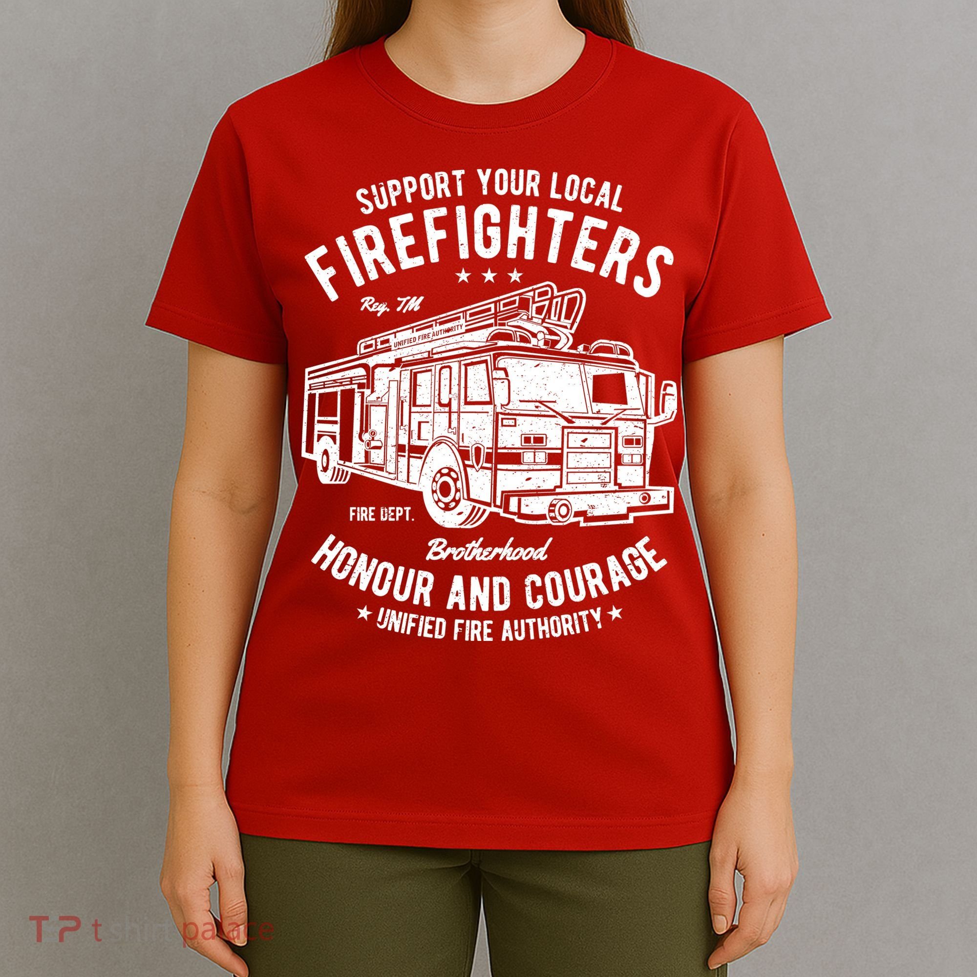 Support Your Local Fire Fighters T-Shirt
