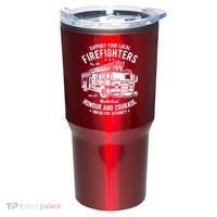 Support Your Local Fire Fighters Tumbler thumb 0