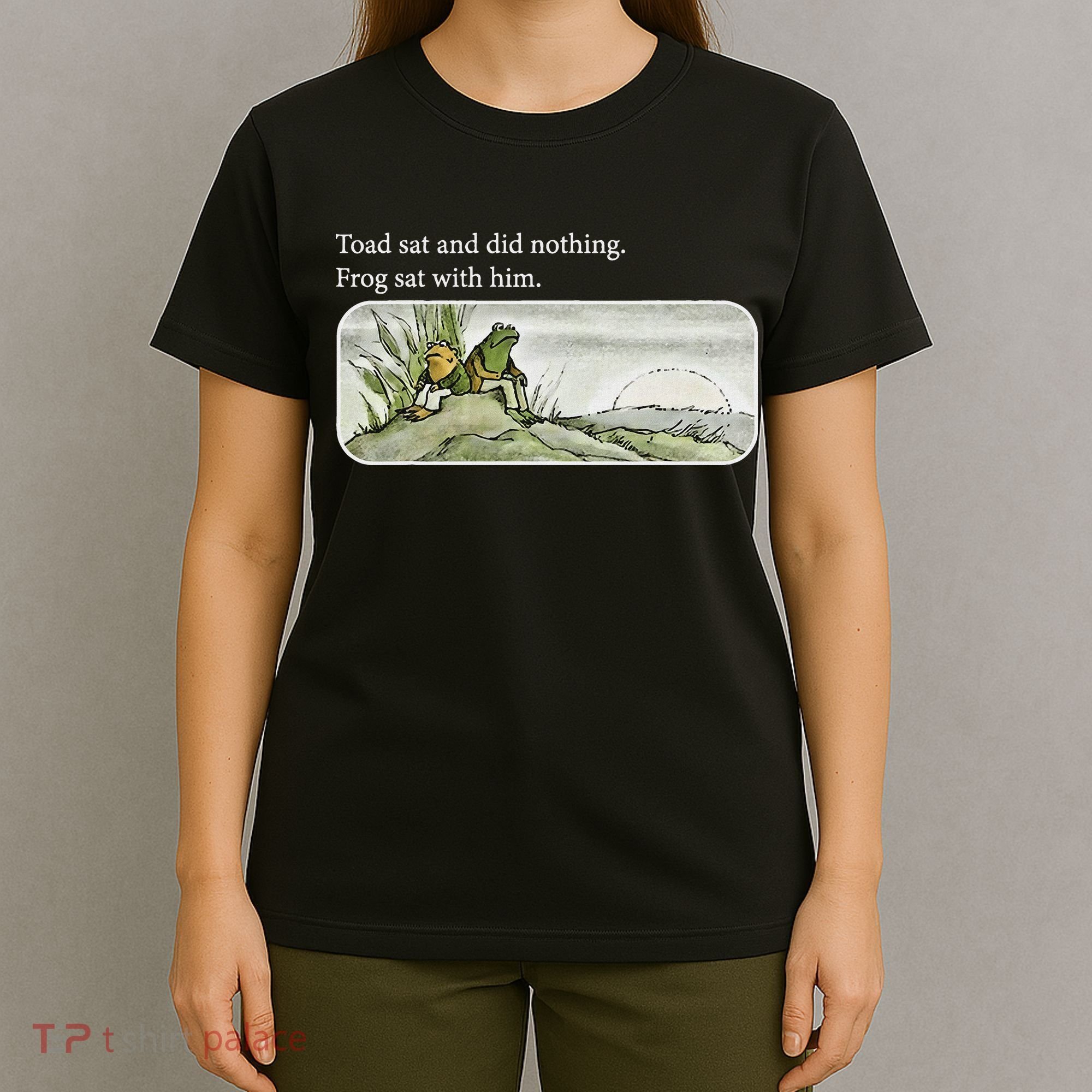 Frogs Funny Toads Meme Lover Toad Sat And Did Nothing T-Shirt