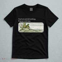 Frogs Funny Toads Meme Lover Toad Sat And Did Nothing T-Shirt thumb 5