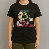 Fight For Those Without Your Privilege Women Rights Feminist T-Shirt thumb 4