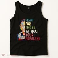 Fight For Those Without Your Privilege Women Rights Feminist Tank Top thumb 2