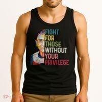 Fight For Those Without Your Privilege Women Rights Feminist Tank Top thumb 3