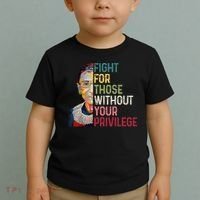 Fight For Those Without Your Privilege Women Rights Feminist Toddler T-Shirt thumb 2