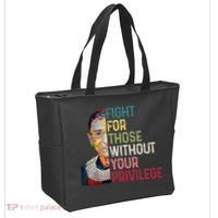 Fight For Those Without Your Privilege Women Rights Feminist Tote Bag thumb 2