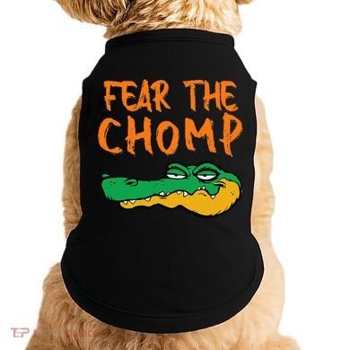 Florida Fear The Chomp Gator Pride Doggie Tank