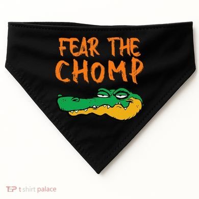 Florida Fear The Chomp Gator Pride USA-Made Doggie Bandana