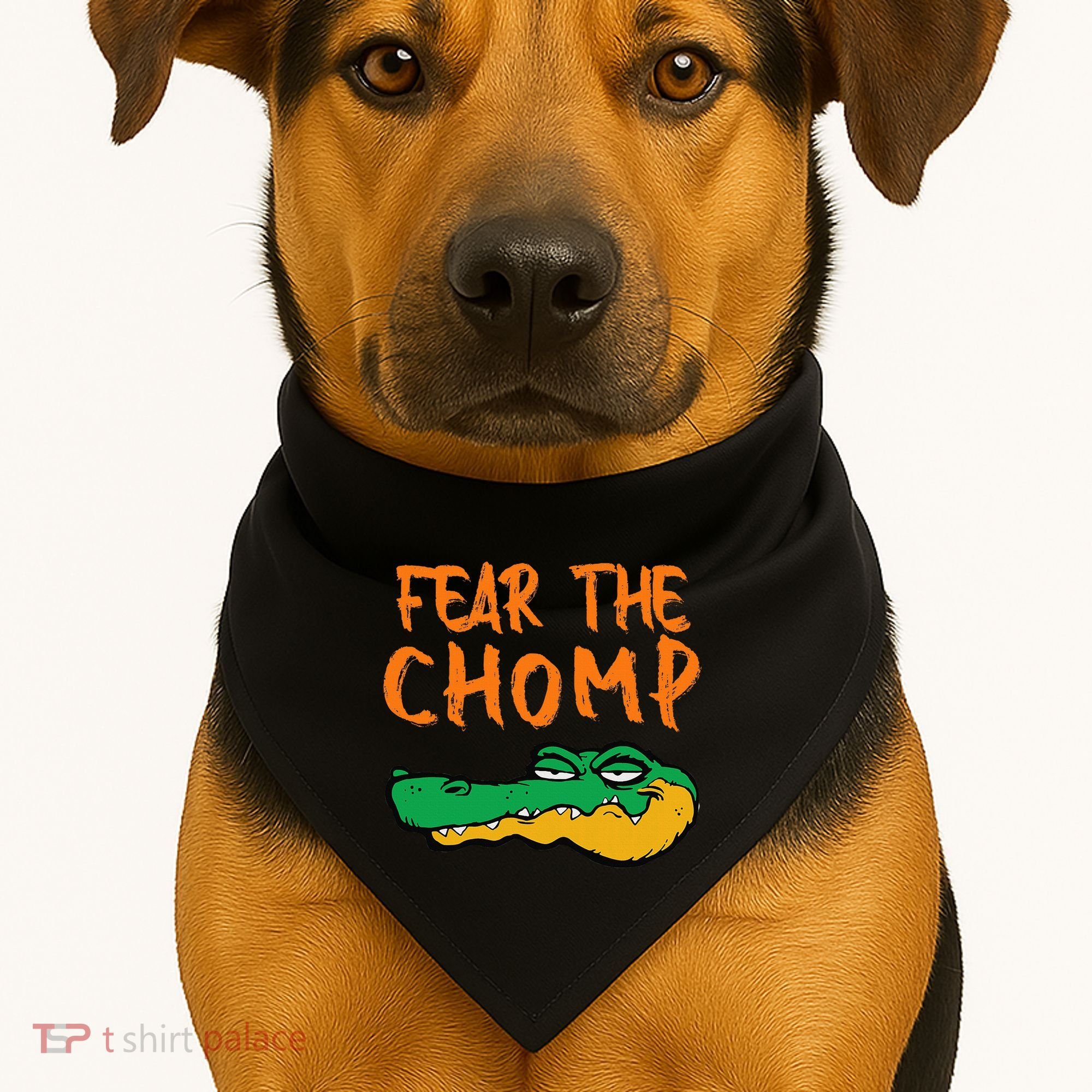 Florida Fear The Chomp Gator Pride USA-Made Doggie Bandana