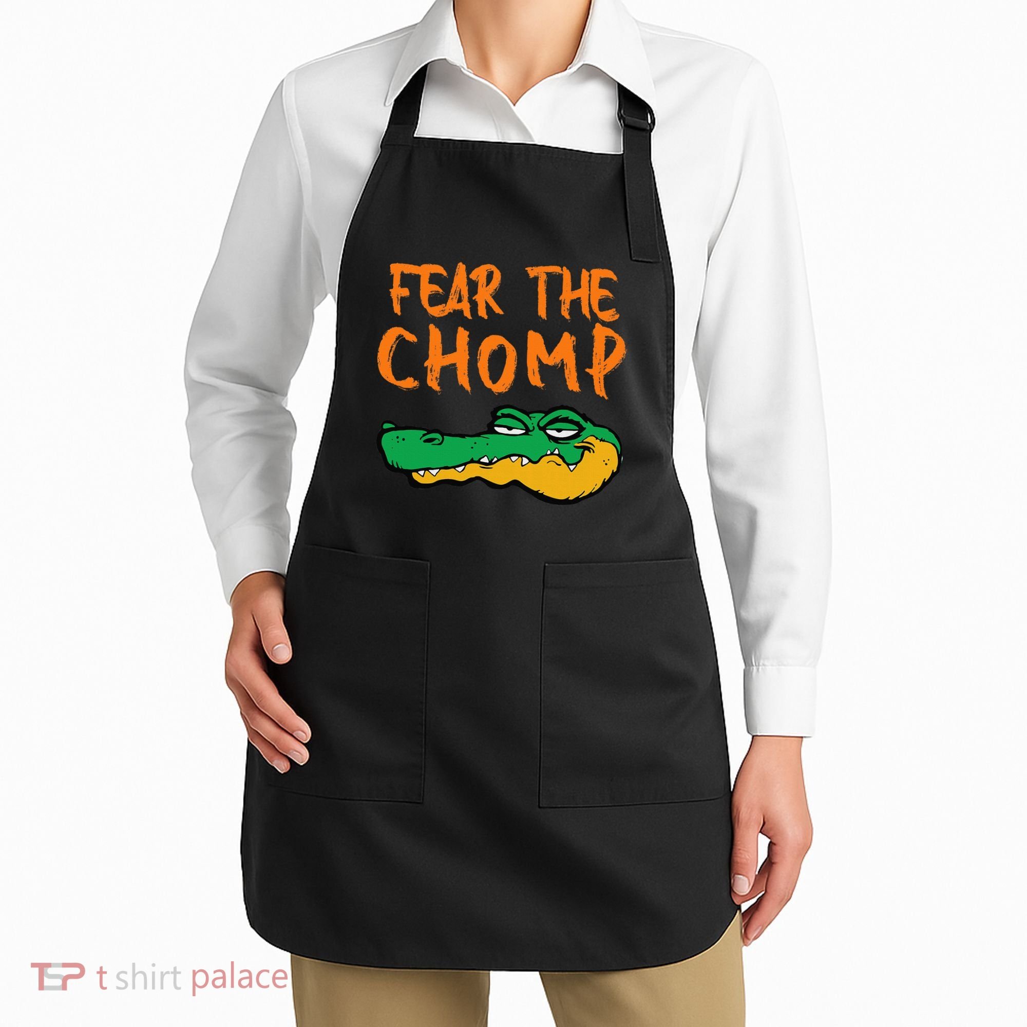 Florida Fear The Chomp Gator Pride Apron