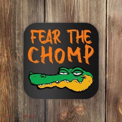 Florida Fear The Chomp Gator Pride Coaster