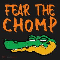 Florida Fear The Chomp Gator Pride Ornament thumb 1