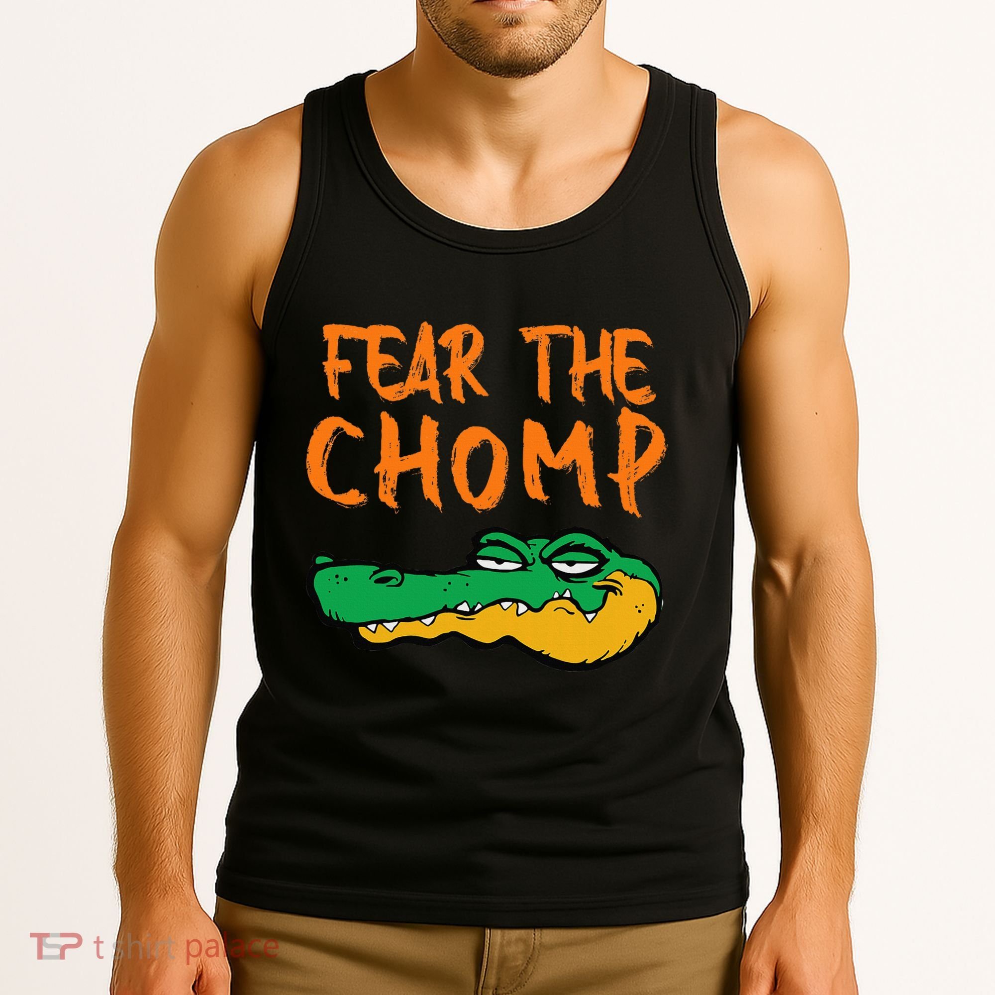 Florida Fear The Chomp Gator Pride Tank Top