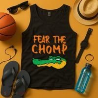 Florida Fear The Chomp Gator Pride Tank Top thumb 4