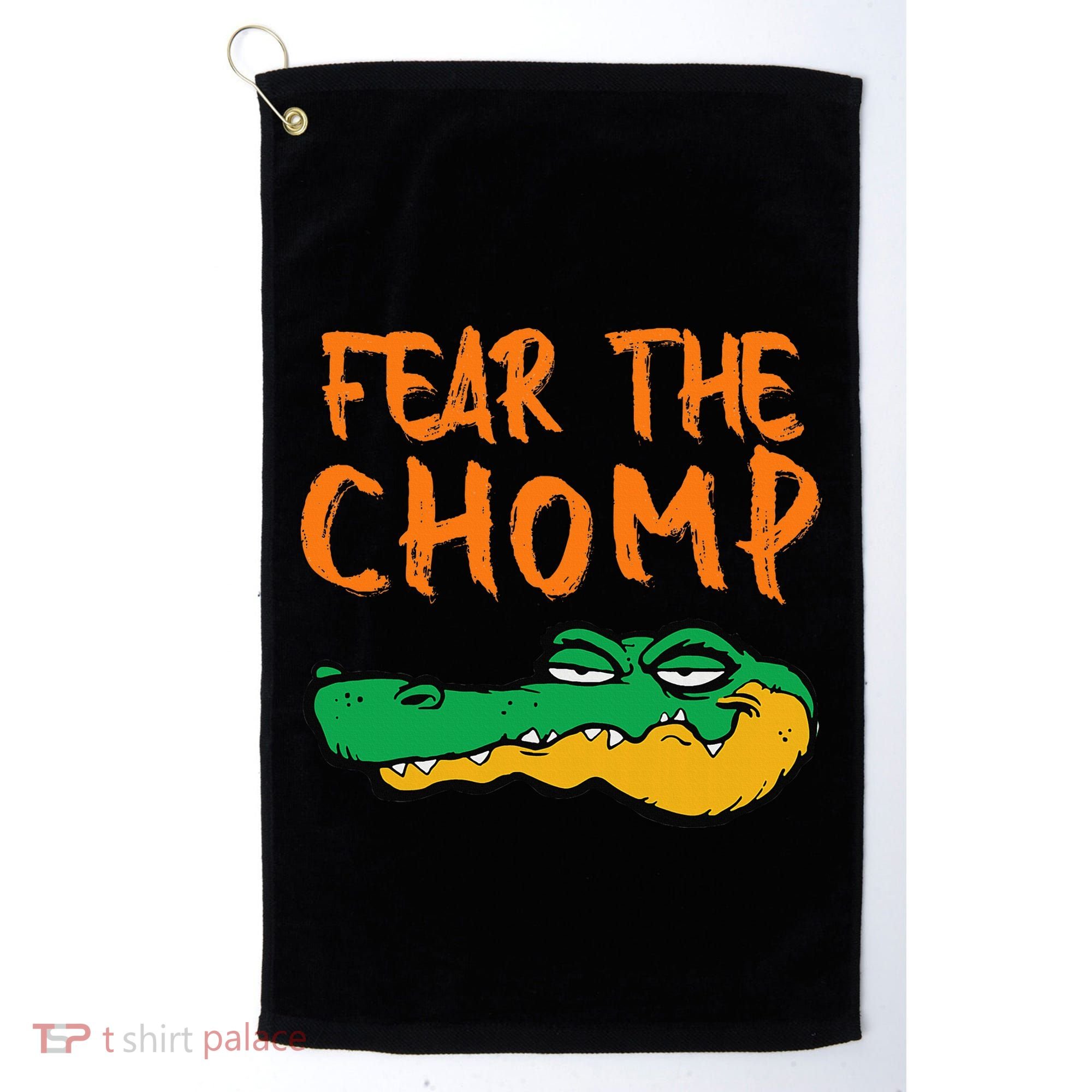 Florida Fear The Chomp Gator Pride Golf Towel