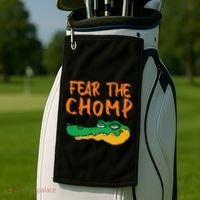 Florida Fear The Chomp Gator Pride Golf Towel thumb 2