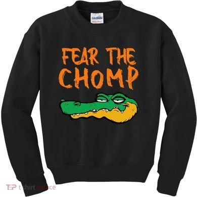 Florida Fear The Chomp Gator Pride Kids Sweatshirt