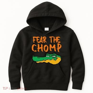 Florida Fear The Chomp Gator Pride Kids Hoodie