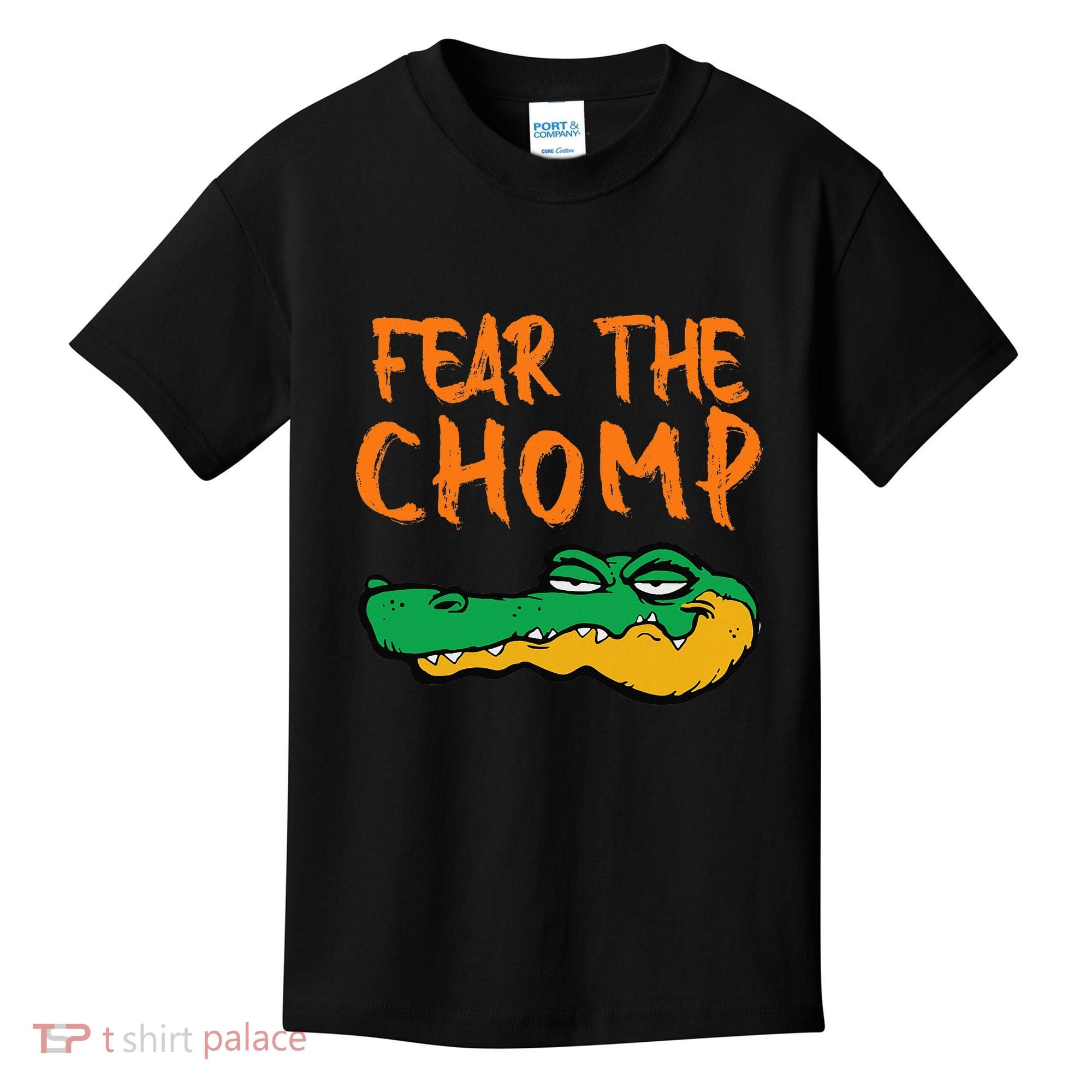 Florida Fear The Chomp Gator Pride Kids T-Shirt
