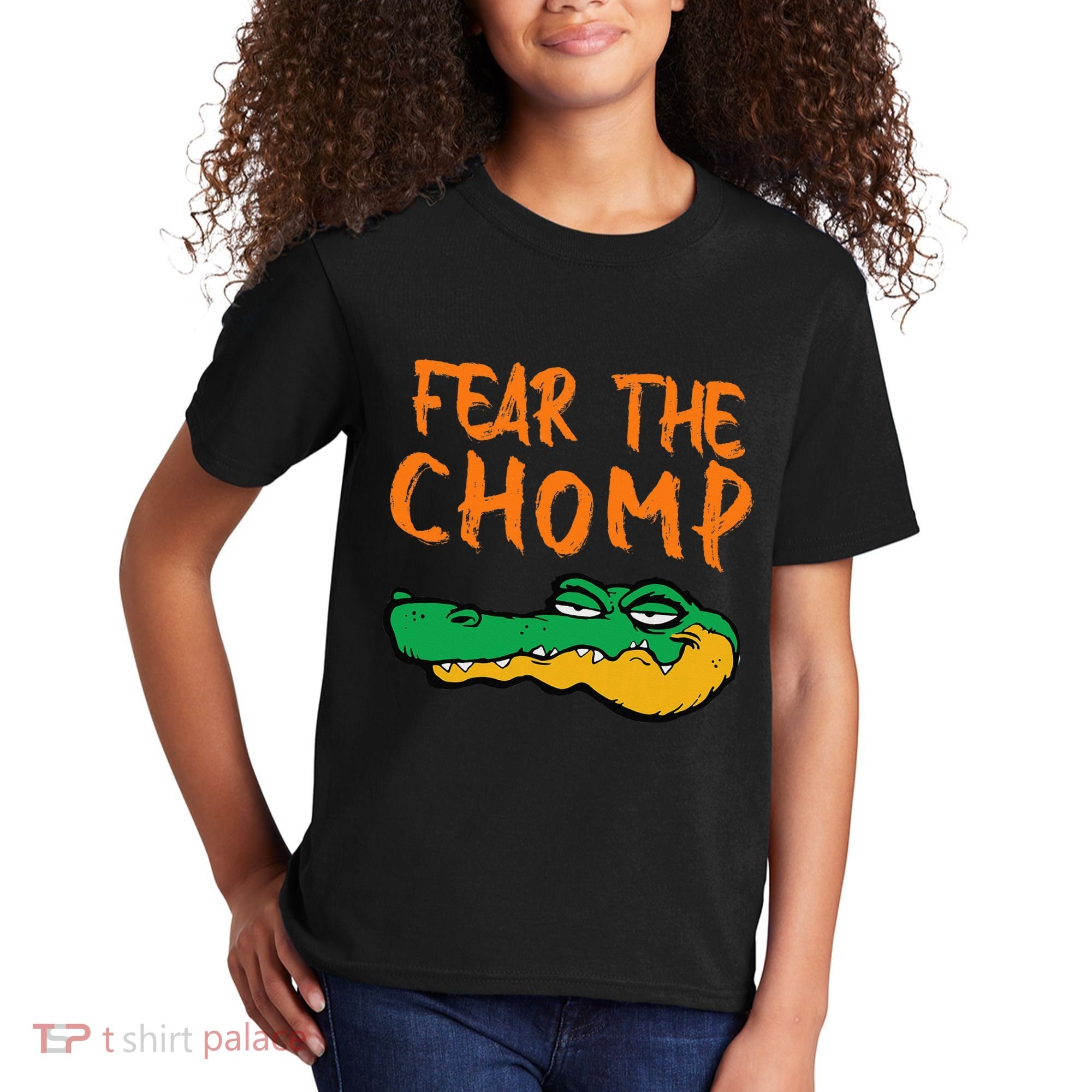 Florida Fear The Chomp Gator Pride Kids T-Shirt