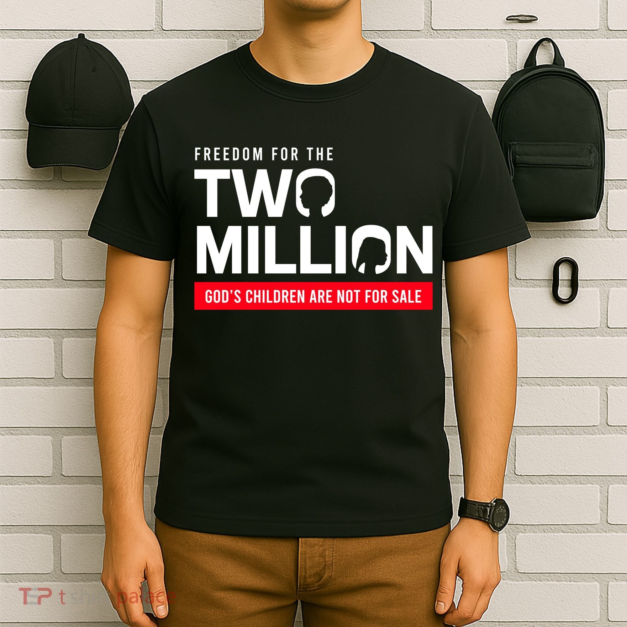 Freedom For Two Million Gods Children Are Not For Sale T-Shirt