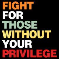 Fight For Those Without Your Privilege Women's Hoodie thumb 2