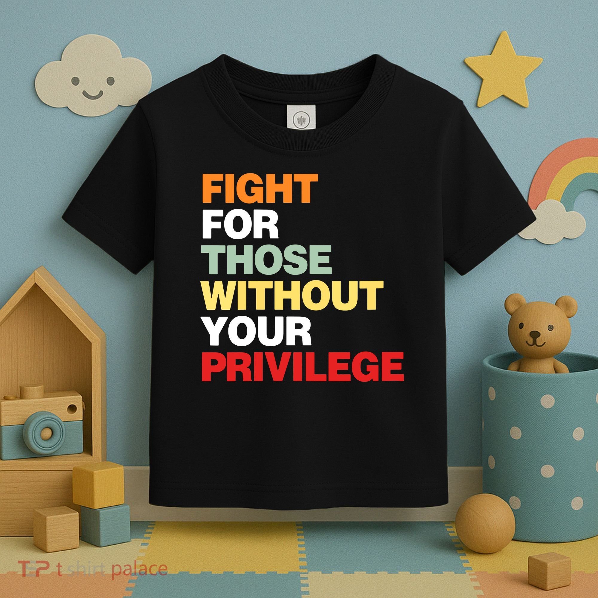 Fight For Those Without Your Privilege Toddler T-Shirt