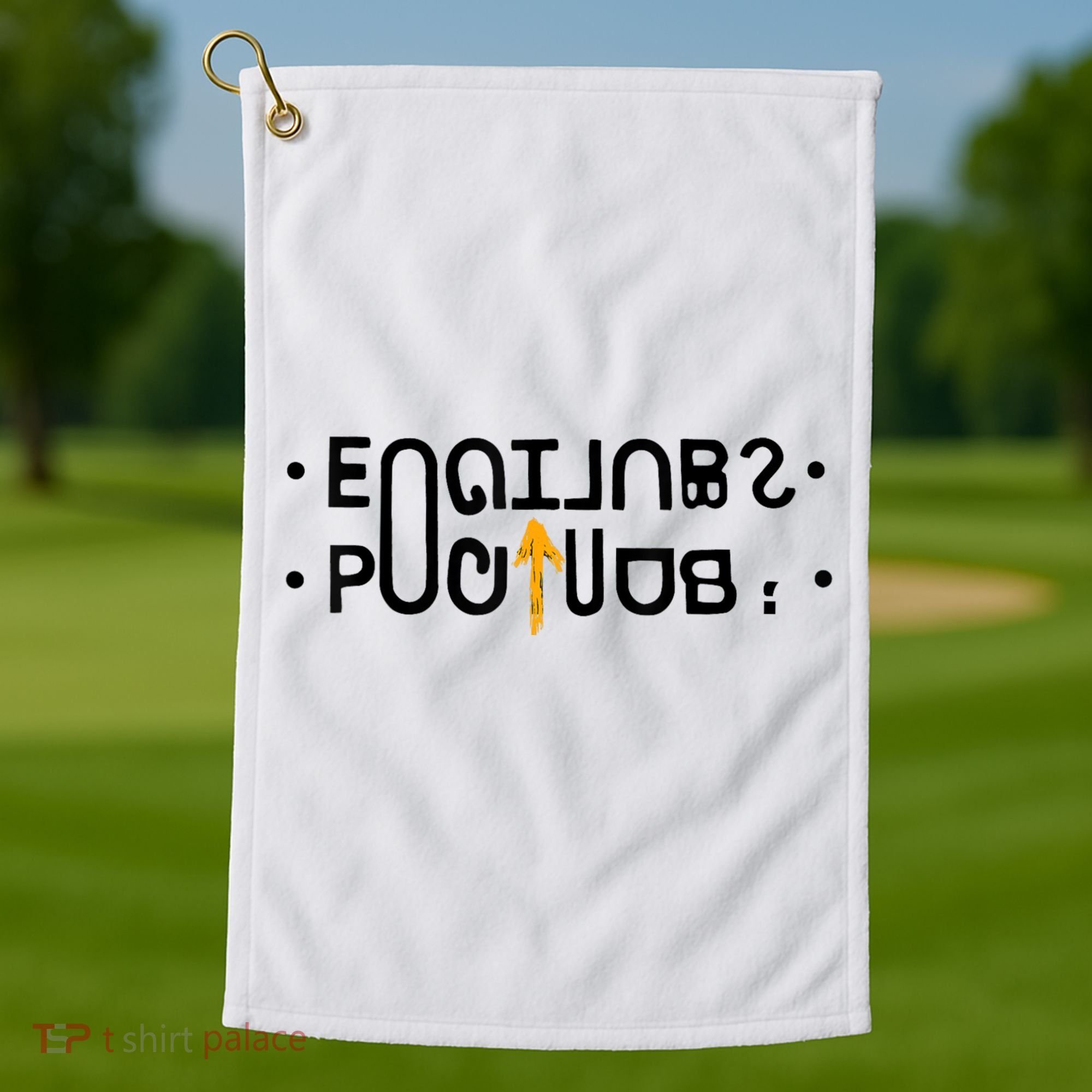 Footjob (Flip Up) Golf Towel