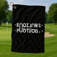 Footjob (Flip Up) Golf Towel thumb 1